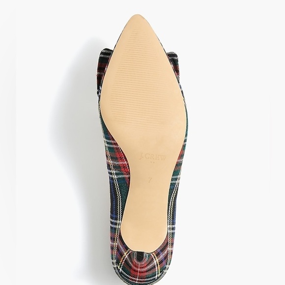 J Crew Tartan Esme kitten heels BL573 - Picture 5 of 7